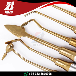 Juego de Instrumentos Quirúrgicos Dentales 6 en 1, Espátula para Relleno de Resina Compuesta, Kit de Higiene Dental, Manual, Reutilizable - Product Image 4