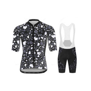 Mejor diseño nuevo estilo de los hombres deporte de manga corta bicicleta de carretera Jersey transpirable ciclismo uniforme conjunto - Product Image 4