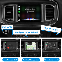 Kit d'interface décodeur intelligent sans fil CarPlay et Android Auto pour écran de voiture Challenger Original, compatible Dodge Challenger