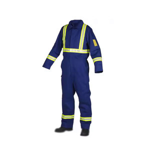 Best Selling High Quality Reflective Fire Retardant CE Certified <b>Waterproof</b> Safety <b>Work</b> Coverall in Stock - Product Image 1