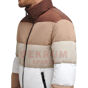 2026 High Quality Men's Winter Puffer Jacket Breathable Down Warmth with Heated Stand Collar XS-<b>XL</b> Featuring Pattern Decoration - Product Image 4