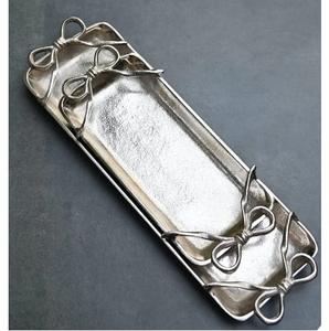 Plateau de service en métal et en verre pour traiteur, idéal pour les fruits secs ou les dattes, vente chaude, équipement de service de traiteur - Product Image 6