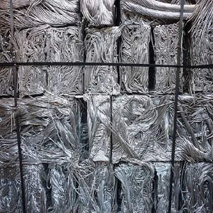 Déchets de câbles en aluminium de haute pureté 99,9 %, alliage argenté blanc, grade AA 6063, origine Autriche, pour usage industriel technologique, MOQ 10 tonnes - Product Image 1