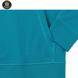 Sweats à capuche surdimensionnés unis avec logo personnalisé OEM Sweats à capuche légers en coton pour hommes - Product Image 6