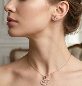 Luxury <b>Solid</b> 18k and 14 k <b>Gold</b> Diamond <b>Pendant</b> Certified Natural Diamonds Jewelry - Product Image 1