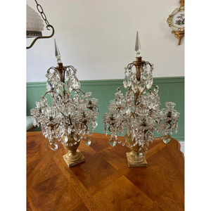 Candélabres de table à manger de conception classique bougies uniques en métal de vente chaude et candélabres avec des candélabres de décor de perles de cristal - Product Image 5