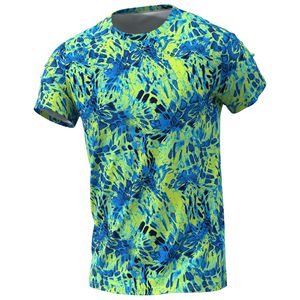 Camiseta de manga corta atlética de 100% algodón personalizada para hombre, camiseta sólida para correr, baloncesto, entrenamiento de gimnasia, camisetas de entrenamiento antiencogimiento - Product Image 1