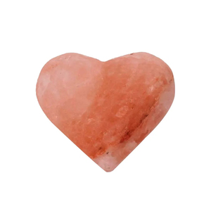 Savon de Massage au sel de l'Himalaya en forme de coeur de haute qualité fabriqué à la main Style d'amour décoratif sel brut sculpture artisanat naturel - Product Image 1