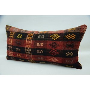 หมอนผ้าวูลลายสก็อตหลากสี12X24นิ้ว - Product Image 3