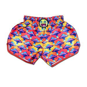 Pantalones cortos de Kickboxing de entrenamiento de corte completo cómodos hechos a medida MMA Muay Thai embalaje por demanda del cliente venta de ropa de artes marciales - Product Image 6