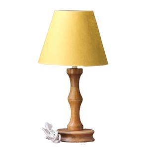 Soporte de madera de diseño moderno al por mayor hecho de madera de mango exclusiva decoración tratada adicionalmente para lámpara de dormitorio y salón - Product Image 1