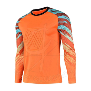 Chemises légères de gardien de but de vêtements de sport avec des kits faciles à porter de 100% polyester pour personnaliser votre propre logo de marque - Product Image 3