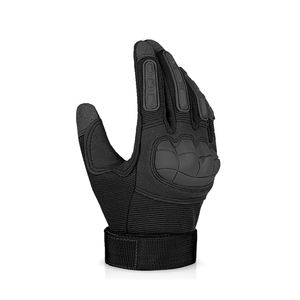 Guantes de Motocicleta de Cuero Personalizados con Pantalla Táctil, Dedos Completos, Invierno, para Hombre, Protección de Nudillos, Unisex, OEM, Guantes de Carreras - Product Image 3