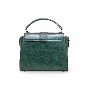 <b>Green</b> Casual P55523 Shoulder Shopping <b>Bag</b> - Product Image 1