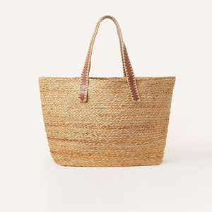 Sac de plage en jute manipulé avec logo personnalisé de haute qualité petit (20-30cm) AZO gratuit article personnalisé Style motif lettre Promotion ENG - Product Image 1