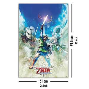 โปสเตอร์ติดผนังตำนานของเซลด้า สกายวอร์ดซอร์ด - Product Image 2