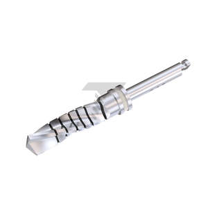 Foret droit 04.5mm externe irrigué, longueur de 16.0mm, en acier inoxydable, fabriqué en Israël - Product Image 3