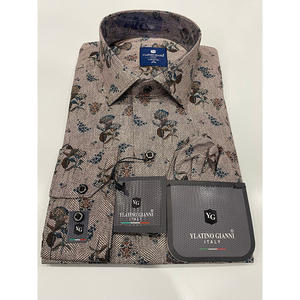 เสื้อคอตตอนสลิมฟิตผู้ชายใส่สบายทำจากผ้าเทอร์กีย์แขนยาวมีสไตล์ทนทาน - Product Image 6