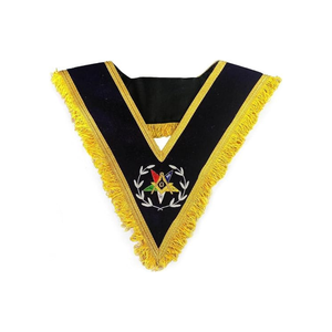 Colliers d'officier maçonniques de qualité professionnelle, dernier design, ajustables, personnalisables, meilleure vente - Product Image 2