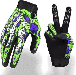 Guantes de Motocross Personalizados para Invierno, Transpirables, de Secado Rápido, Talla Grande, Unisex, 100% Poliéster, Dedos Completos - Product Image 1
