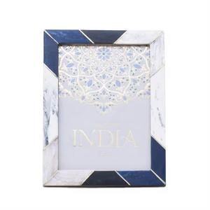 Resin Photo Display <b>Frame</b> with Brass Wire Inlay Stylish Decorative Tabletop <b>Picture</b> <b>Frame</b> for Home and Office Decor - Product Image 2