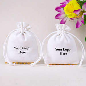 Vente en gros d'emballages de bijoux de haute qualité, personnalisés avec logo, de petite taille, fabriqués à la main en Inde, blancs, de la marque Craft Jaipur CFJ546 - Product Image 3