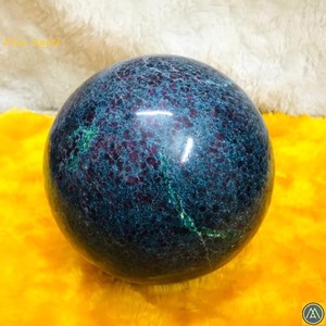 Wholesale 20cm Ruby Kyanite Gemstone <b>Sphere</b> Large Hand Carved Polished <b>Crystal</b> Ball for Love Meditation Healing Grounding - Product Image 3