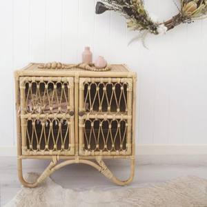 Mueble de Baño con Armario, Armario de Almacenamiento Natural, Aparador, Nuevo Diseño, Armario de Ratán - Product Image 5