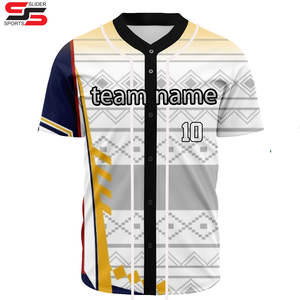 Camiseta de béisbol de verano selecta, entrenamiento de competición para adultos, equipo masculino, estampado sublimado, deportes, manga corta y atletas - Product Image 1