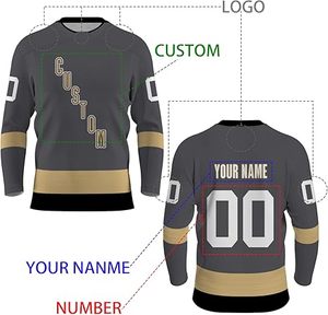 Vente en gros d'uniforme de hockey sur glace unisexe sur mesure uniforme de hockey sur glace respirant à séchage rapide à vendre - Product Image 5