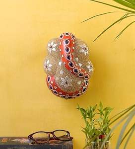 Lampe suspendue en mosaïque Ganesha de meilleure qualité pour les chambres Pooja ou les coins spirituels et la décoration festive disponibles à bon prix - Product Image 2