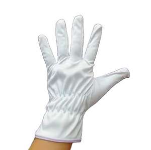 Gants de marche en polyester de qualité supérieure, blancs, pour cérémonies, travail, salle blanche sans poussière, bijoux, sécurité - Product Image 6