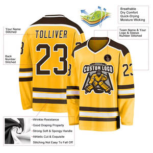 Maillot de hockey sur glace personnalisé en gros 2026, nouvelle arrivée, maillot de hockey sur glace personnalisé pour adultes - Product Image 3