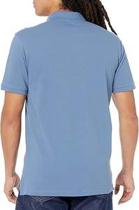 เสื้อโปโลสำหรับผู้ชายเสื้อกอล์ฟแขนสั้นปักโลโก้แบบถักส่งตรงจากโรงงานสำหรับผู้ชาย - Product Image 3