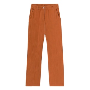 Pantalon en toile pour femmes, taille mi-haute, séchage rapide, respirant, nouveau design, meilleure qualité, faible MOQ, prix de gros, fabriqué au Pakistan - Product Image 1