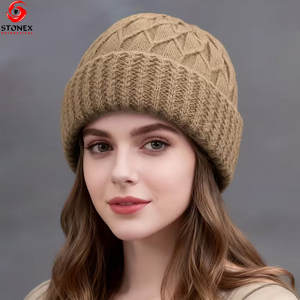 Gorro de Invierno para Hombre, de Felpa, 100% Acrílico, Ligero, Suave, Cálido, Informal, para Playa y Exteriores, de Alta Calidad - Product Image 1