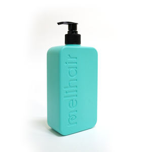 Ensemble de bouteilles en plastique élégant Qualité 300ml 600ml Joint de pompe pour nettoyant pour le visage Shampooing Mousse Logo personnalisé Bouteille de logo OEM élégant - Product Image 4