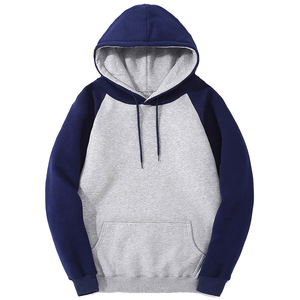Sudadera con capucha de color Mujeres Hombres Invierno Cálido Bolsillo suelto Streetwear Fleece Empalme Sudadera con capucha Pareja Sudaderas - Product Image 3