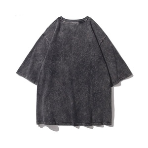 Camiseta de Lona 100% Algodón para Hombre, Corte Regular, Estilo Urbano, Cuello Redondo, Manga Regular, Lavado, Secado Rápido, Transpirable - Product Image 2