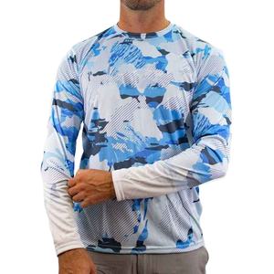 Nouveau T-shirt de pêche pour homme personnalisable, best-seller, impression numérique, imperméable, fermeture à boutons, respirant, confortable, UPF 50, très demandé - Product Image 3