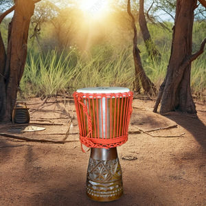 Platillo chino profesional personalizado SOLOBEAT, patrones tallados en madera hechos a mano, 41cm de diámetro, 1,3 kg para rendimiento profesional - Product Image 1