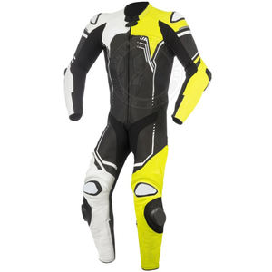 ชุดแข่งมอเตอร์ไซด์หนังพิมพ์ลายเอง OEM สารหน่วงไฟระบายอากาศได้ดี - Product Image 4