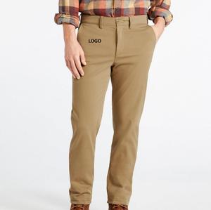 Pantalones chinos de vestir de Color granate personalizados de calidad superior para hombre, Pantalones chinos de algodón 100%, ropa de calle, pantalones de uso de oficina - Product Image 4