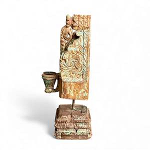 เชิงเทียนไม้ ตกแต่งบ้านและงานแต่งงานอย่างหรูหรา ที่วางเทียนสำหรับคริสต์มาสและอีสเตอร์ - Product Image 5