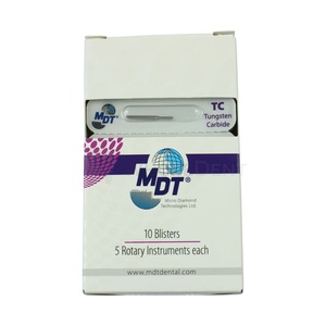 Instrumentos quirúrgicos dentales MDT FG Burs Domed Fissure Plain Cut de carburo - Product Image 3