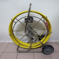 Caméra d'inspection des égouts avec écran HD 720P de 9 pouces, étanche IP67, éclairage LED blanc, endoscope industriel auto-nivelant de 40 mm
