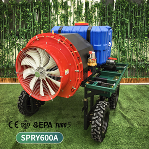Pulvérisateur à air comprimé SPRY600A 600L, pulvérisateur à vent pour vergers, atomiseur, outils de jardinage, remorque agricole, 12 buses - Product Image 2