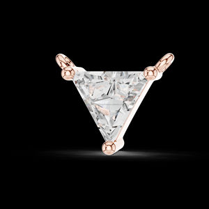 Colgante de oro de 18 quilates Mossanite brillante, cartera contemporánea deslumbrante, oro blanco amarillo, colgante de diamante de plata refinada - Product Image 1