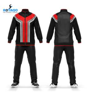 Conjuntos Deportivos de 2 Piezas para Hombre, Trajes Deportivos de Manga Larga con Cremallera Completa para Atletismo - Product Image 1