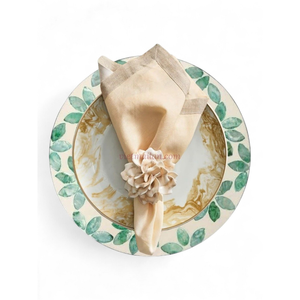 Sets de table en nacre pour les acheteurs en gros Décoration de table en coquille durable pour un usage quotidien en provenance du Vietnam - Product Image 2